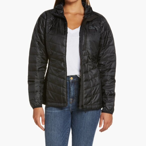NEW L.L.Bean PrimaLoft® Packaway Water Resistant Hooded Jacket SIZE XS#2417* - Picture 1 of 10